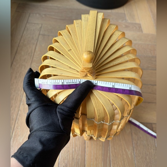 Cult Gaia Lilleth Natural Bamboo Bag - Picture 15 of 16